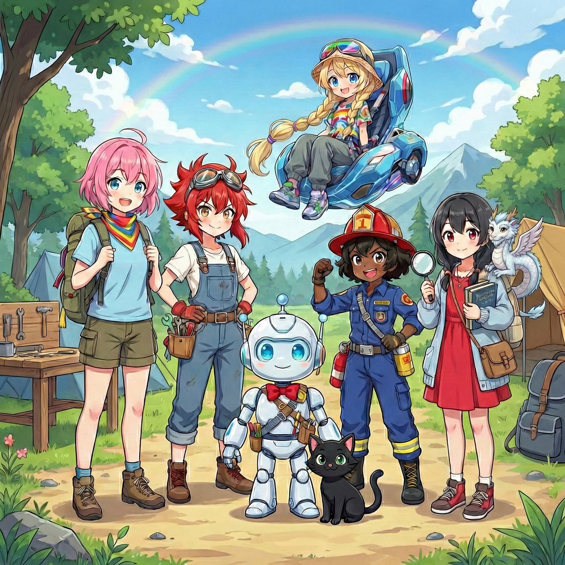 The Adventure Grrls team